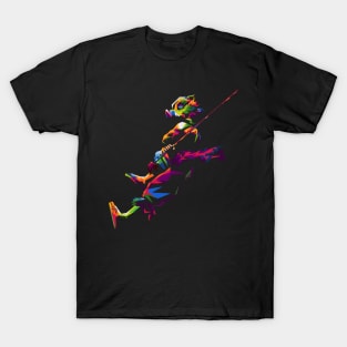 Inosuke's Wild Spirit: Hasibira-Inspired Anime Apparel T-Shirt